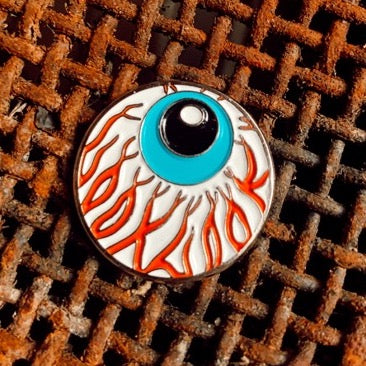 Eyeball Pin